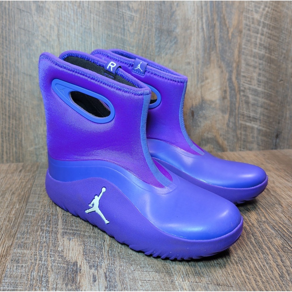Jordan Lil Drip Venom Purple Venom Rain Boots Kids Boys Size 3Y Youth FB9918-500